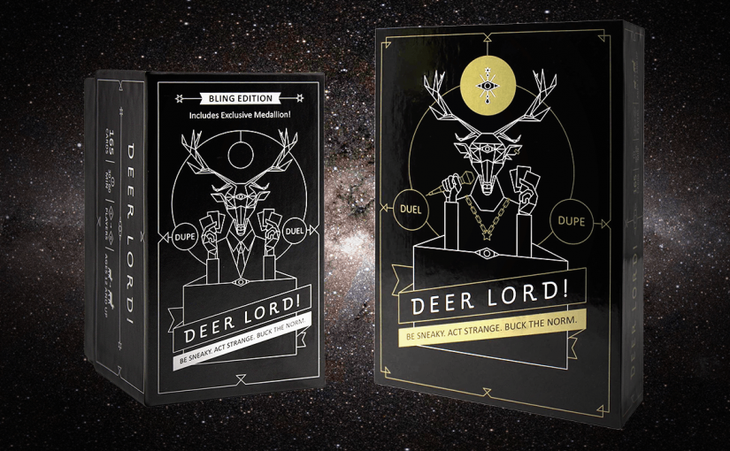 deer lord party game new editions bling gold