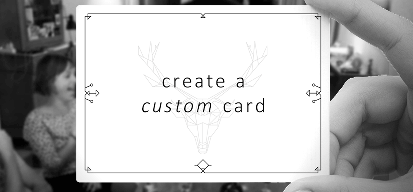 deer lord party game custom card header